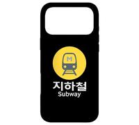 Seoul Subway Metro Train Sign Case for iPhone 17 Pro Max