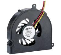 SEPA HYB60A12-BLI HYB60A12 Radio Fan 12 V/DC 7.9 m³/h (L x W x H) 59.5 x 12.5 x 59.5 mm