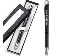 Sepamoon Christmas Father's Day Best Dad Ever Pen - Black Ink Ballpoint in Classy Gift Box for Christmas Daddy's Birthday, Stationery, Office Supplies