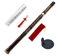 Separable Brown Vertical Bamboo Flute Key G Traditional Chinese Musical Instrument Woodwind Music Instrument Xiao