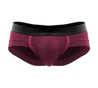 Separatec Mens Dual Pouch Underwear,Real Men Bulge Enhancing Pouch Underwear For Men,Low Rise Pants With Silky Touch Slips Breathable Moisture-Wicking Underpants Comfortable No Ride Up Briefs