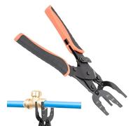 Separating pliers, suitable for 1/2, 3/4 and 1 inch pipes, pipe release pliers for installers and heating engineers, for repairs under the sink as well as device separation, suitable for HVAC