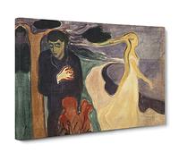 Separation By Edvard Munch Canvas Print | Gallery Wrapped 30mm Frame Wall Art | 30x20 inches | Ready to Hang | Classic Picture | Living Room Bedroom Lounge Office