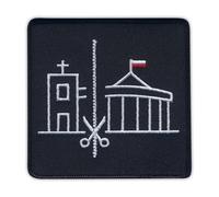 Separation of The State from The Church - Sewable/Sew-on - Embroidered Badge/Patch