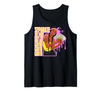 Seperate The Body from The Mind and Grind Grind Black Sista Tank Top