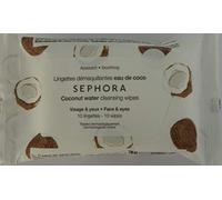 Sephora Coconut Water Cleansing Wipes (Travel Size - 10 Wipes)