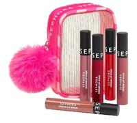 SEPHORA Favorites Set of 5 velvet non-marking lipsticks - with a limited edition shade cream lip stain