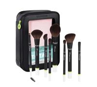 Sephora Favorites Total Set The Total Brush Set - 4 Face Brushes - 4 Eye Brushes - 1 Makeup Bag