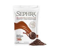 Sephra Milk Belgian Couverture Chocolate Callets 2.5kg - Fountain Ready