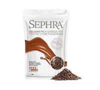 Sephra Milk Belgian Couverture Chocolate Callets 450g - Fountain Ready