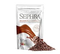 Sephra Milk Belgian Couverture Chocolate Callets 907g - Fountain Ready