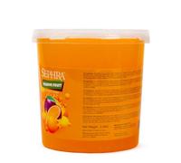 Sephra Passion Fruit Popping Boba 3.2kg - Tropical Juicy Pearls