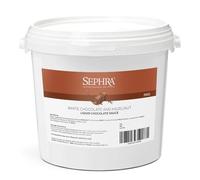 Sephra White Chocolate & Hazelnut Flavoured Liquid Sauce 5 kg - Dessert Topping