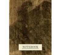 Sepia Shades Abstract Cover Notebook: 120 Pages, Large 8.5x11 in Lined, Beautiful Gift Jurnal for Writing Secrets and Dreams, Good for School and Everyday Notes