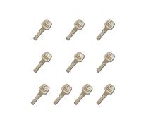 SEPOX 10Pack Replacement Cylinder Backup Copper Keys, 6-Digit Code Required(Fits SEPOX Lock Cylinders)