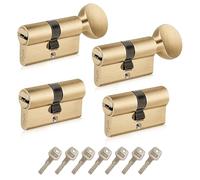 SEPOX® Keyed Alike Euro Cylinder 60mm 30/30 2 Double 2 Thumb Turn Cylinders