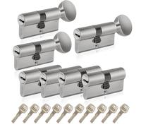 SEPOX® Keyed Alike Euro Cylinder 60mm 30/30 4 Double 3 Thumb Turn Cylinders