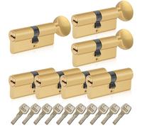 SEPOX® Keyed Alike Euro Cylinder 60mm 30/30 4 Double 3 Thumb Turn Cylinders
