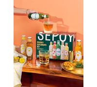 Sepoy & Co. Cocktail Mixers Kit - Whiskey Pairing (12 pack) | Low Calorie, Less Sugar, Premium Mixers made with Pure Himalayan Water