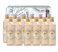 SEPOY & CO. Spiced Grapefruit Tonic Water - 24 x 200ml | Low Calorie, Less Sugar | Pure Himalayan Water & 100% Natural Ingredients | Premium Gin & Tonic Mixer