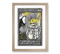 Sepp and Kathi Steidler by Moriz Jung Framed Print | A2 Oak Framed Wall Art | Ready to Hang | Modern Nature Picture | Living Room Bedroom Lounge Office