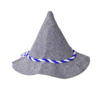 Seppelhut Oktoberfest, Volksfest traditional Bavarian hat, blue and white cord in one size, quantity: 1