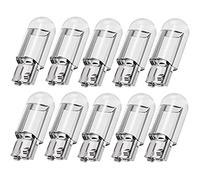 Seprendi 10PCS Car LED T10 W5W COB Reading Dome Lamp Marker Light Wedge Lights License Plate Bulbs 168 194 192 DC 12V White