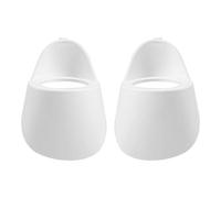 Seprendi 2Pcs 2.5 Inch Car Audio A-Pillar Tweeter Bracket Car Two-Way Frequency Inverted Mold Bracket Tweeter Base