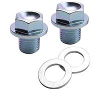 Seprendi 2Pcs Oil Pan Drain Bolt Plug with Washer for Accord 90009-R70-A00