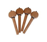 Seprendi 4 PCS High-Grade Cello String Shaft Sappan Inlaid Logwood Knob Piano Shaft Tuning Rotaries Shaft Violin Accessories