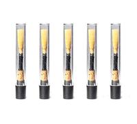 Seprendi 5 PCS Double Medium to Soft Strength Black Cork Musical Instrument Accessories