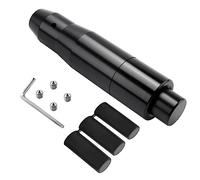 Seprendi Car Auto Shift Knob with Push Button, Transmission Gear Stick Shifter for Most Automatic Vehicle (Black)