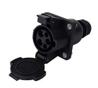 Seprendi Female Charging Plug EV Adapter Type 1 16A 32A 40A 60A 250V AC,Sae J1772 EV Charger Vehicle End Socket Outlet