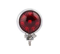 Seprendi Motorcycle LED Rear Tail Light Brake Stop Lamp LED Tail Light for Chopper Cafe Chrome