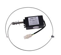 Seprendi Normally Open DC 12V Engine Flame Out Device Engine Stop Solenoid Valve -PT Power On Pull Type Flameout Magnetic