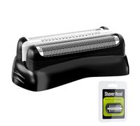 SEPSCO Shaver Replacement Head, Compatible with Braun Series 3 S3 Electric Shaver 32B Foil & Cutter Easily Attach Metal Bracket for Braun 3040s, 3000s, 3010s, 3050cc, 3070cc, 3080s, 3090cc (Black)