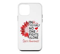 Sepsis Awareness month red ribbon sunflower support Sepsis Case for iPhone 12 mini
