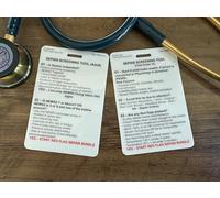 Sepsis Screening Tool Adult and Child Bundle. Healthcare Educational Pocket Cards