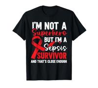 Sepsis Survivor Blood Poisoning Septicaemia Sepsis Awareness T-Shirt