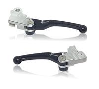 SEPTAR Pair of adjustable anti-break brake levers FANTIC 50 125 competition 2020-2023 black