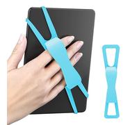 SEPTBEAM Ergonomic Silicone Hand - Strap Holder for Kindle and Teblets - Handed Reading, Minimize Drops & Fatigue for 4.7-8" Kindle Paperwhite/Kobo/Oasis/E-Book/Phone(Blue)