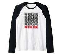 September 11 2001 United We Stand Raglan Baseball Tee