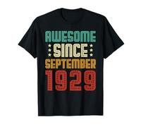 September 1929 Funny 96 Years Old 96th Birthday T-Shirt