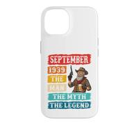 September 1939 The Man The Myth The Legend 87 Years Birthday Case for iPhone 14