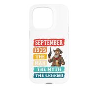September 1939 The Man The Myth The Legend 87 Years Birthday Case for iPhone 15 Pro