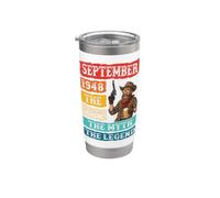 September 1948 The Man The Myth The Legend 78 Years Birthday Stainless Steel Insulated Tumbler
