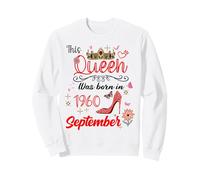 September 1960 Birthday This Queen Was Born In September Sweatshirt