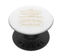 September 1968 57 Year Old Birthday Gifts For Men 57th Bday PopSockets Adhesive PopGrip
