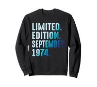 September 1974 Year 1974 Retro 1974 Vintage Limited Edition Sweatshirt