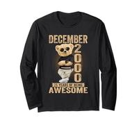 September 20th Birthday Men Women 2000 Awesome Teddy Bear Long Sleeve T-Shirt